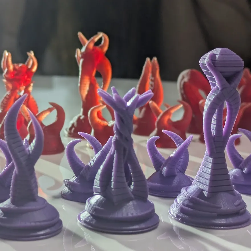 Alien Life Chess Set